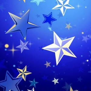 Fundo Abstrato Estrelado