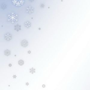 Flocos de neve em um fundo suave