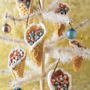 Cones de Sorvete Decorativos