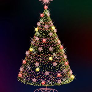 Árvore de Natal Colorida