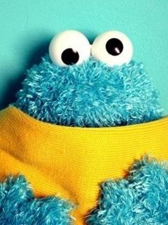 Monstro Azul Fofo