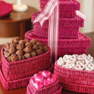 Caixas de Presente Coloridas com Chocolates