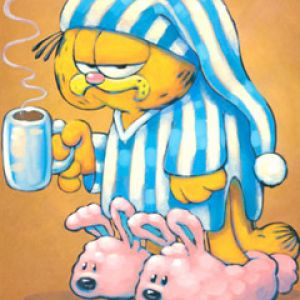 Garfield de Pijama