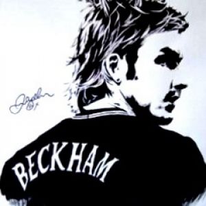 Ilustração de David Beckham