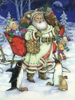 Papai Noel com Amigos