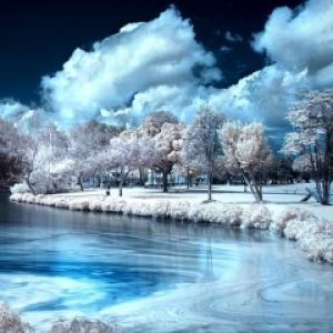 Paisagem de Inverno Serena