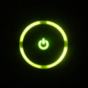 Símbolo do Botão de Energia Verde
