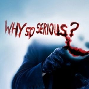 Por que tão sério? Papel de parede do Joker