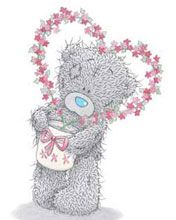 Ursinho Fofo com Flores