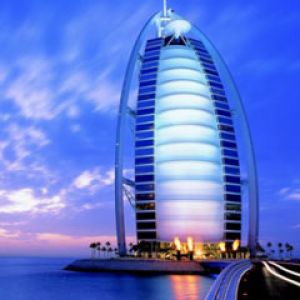Burj Al Arab ao Pôr do Sol