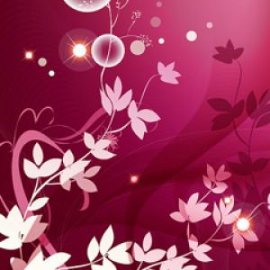 Design Floral Abstrato Elegante