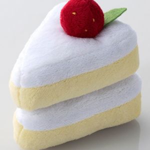 Fatia de Bolo de Pelúcia Fofa