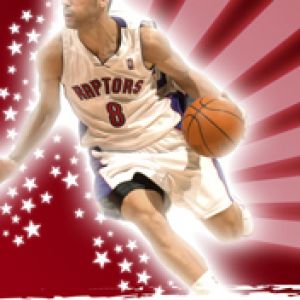 Jose Calderon Ação de Basquete