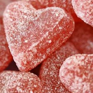 Doces Gomas em Forma de Coração