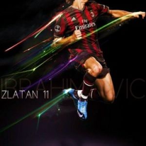 Estrela do Futebol Zlatan Ibrahimovic