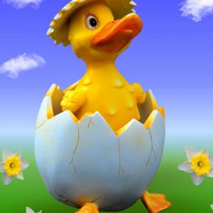 Patinho Fofo Nascendo