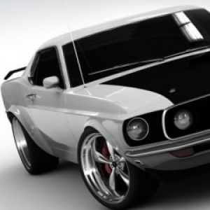 Carro Muscle Clássico