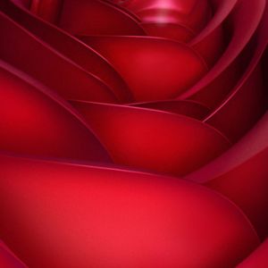 Papel de Parede Abstrato de Rosa Vermelha