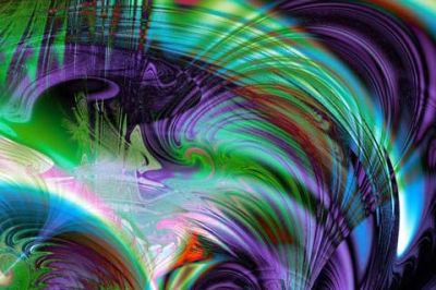 Redemoinhos Abstratos Coloridos