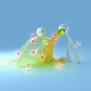 Ilustração de Amor e Alegria