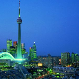 Horizonte de Toronto à Noite