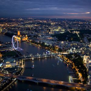 Skyline Noturna de Londres