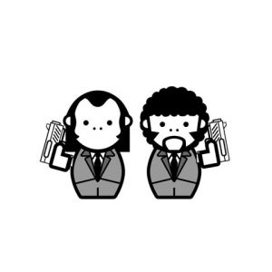 Personagens de Desenho Animado com Armas