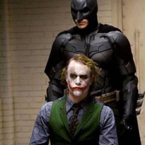 Cena do Batman e do Coringa