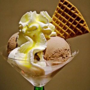 Delicioso Sobremesa de Sorvete