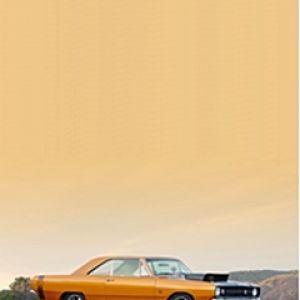 Carro Clássico Muscle Laranja
