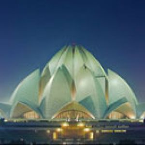 Templo de Lótus em Delhi