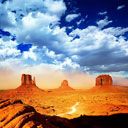 Paisagem de Monument Valley