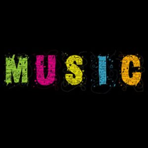 Tipografia Musical Colorida