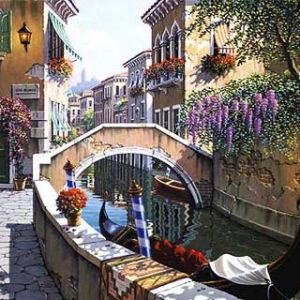 Cena do Canal de Veneza