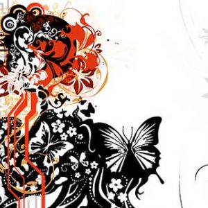 Arte Abstrata Floral