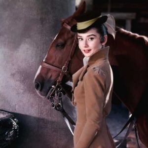 Mulher Elegante com Cavalo
