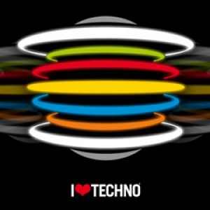Papel de Parede I Love Techno