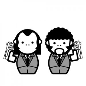 Personagens de Desenhos Animados com Armas