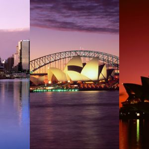 Sydney Opera House ao Pôr do Sol