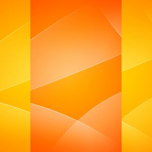 Design Abstrato Laranja Vibrante