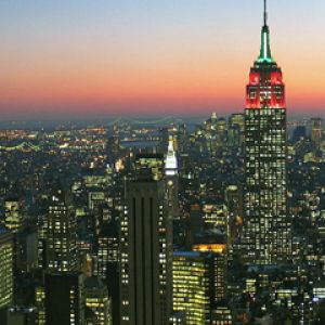 Empire State Building ao Pôr do Sol