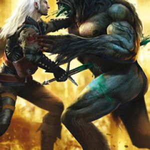 Batalha de Geralt contra o Monstro