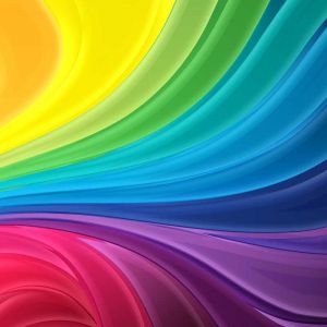 Ondas Abstratas Coloridas