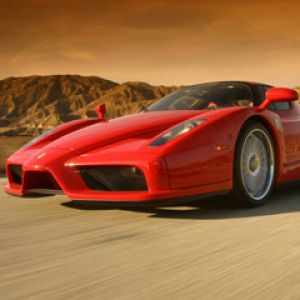 Ferrari Enzo na estrada