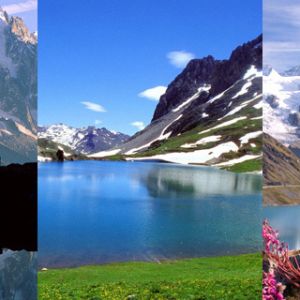 Deslumbrantes Paisagens Montanhosas