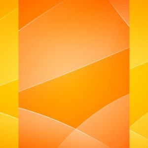 Design Abstrato Laranja Vibrante