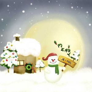 Boneco de Neve Feliz Natal