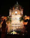 Chhatrapati Shivaji Terminus à Noite