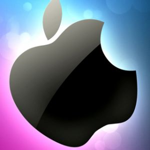 Fundo de Logo da Apple