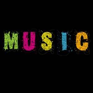 Tipografia Musical Colorida